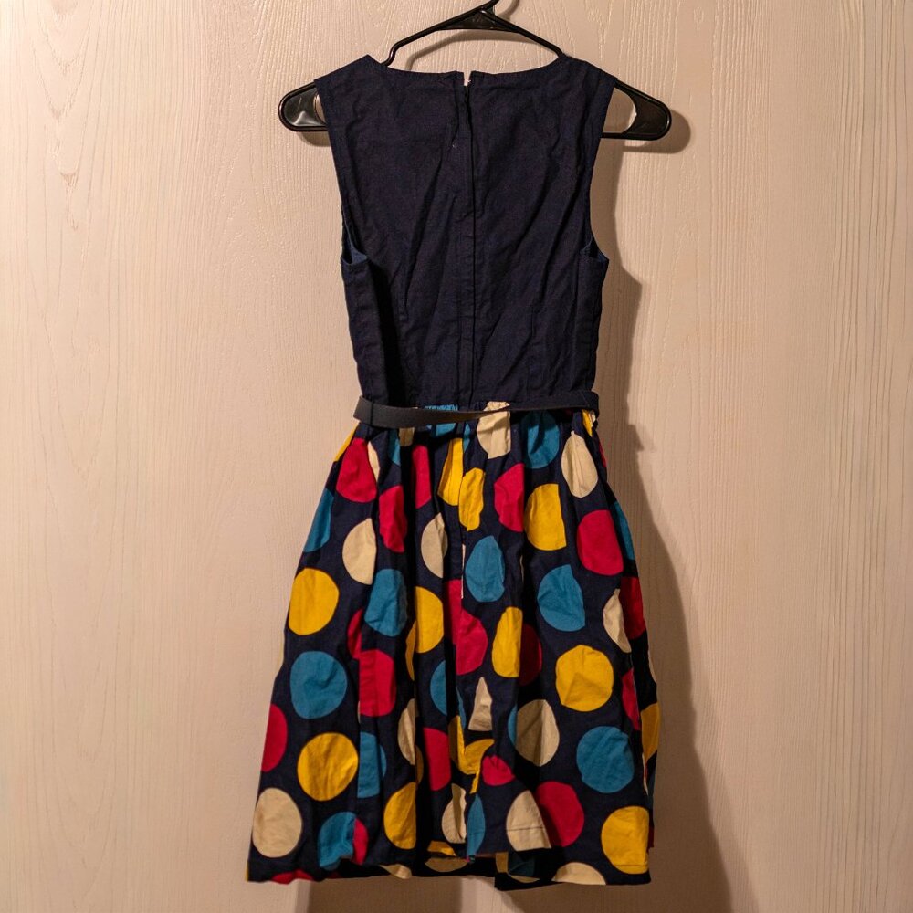 ModCloth Retro Colorful Polka Dot Cotton Dress – Size S - Picture 4 of 6